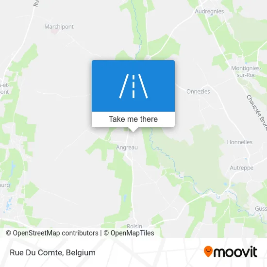 Street of the Count map