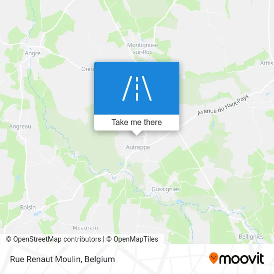 Renaut Mill Street map