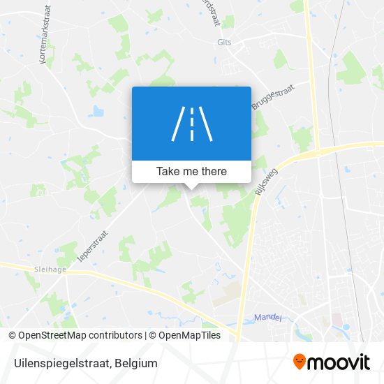 Uilenspiegelstraat map