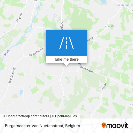 Burgemeester Van Nuetenstraat map