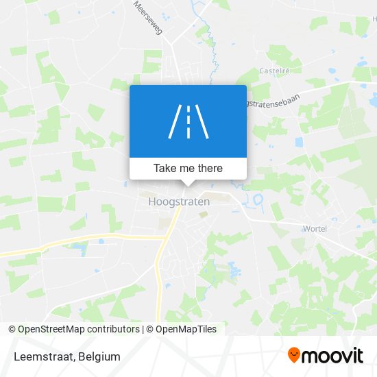 Leemstraat map