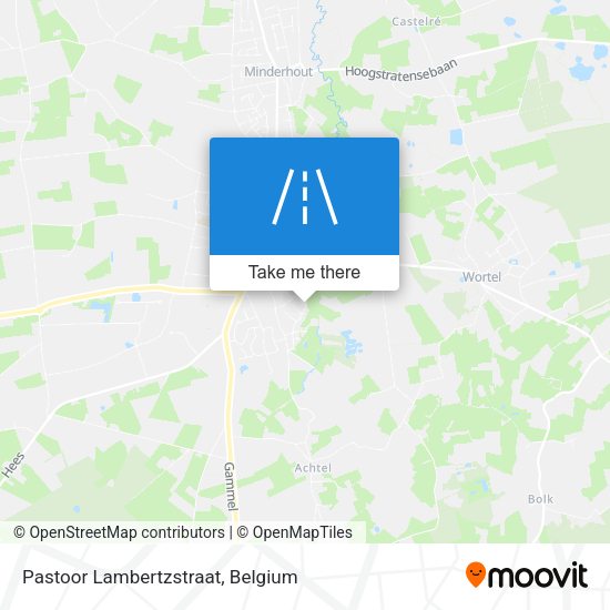 Pastoor Lambertzstraat map
