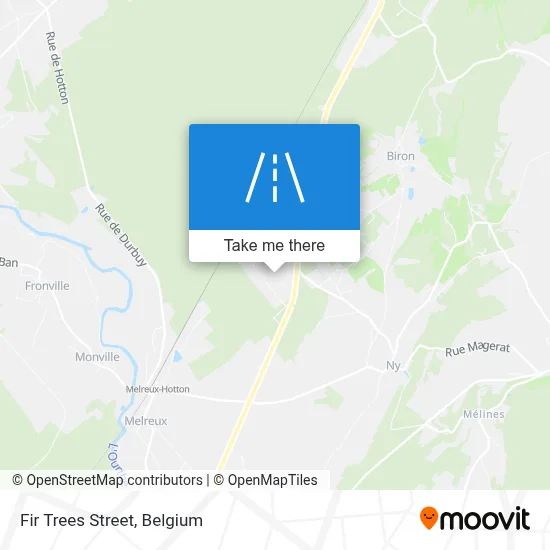 Fir Trees Street map