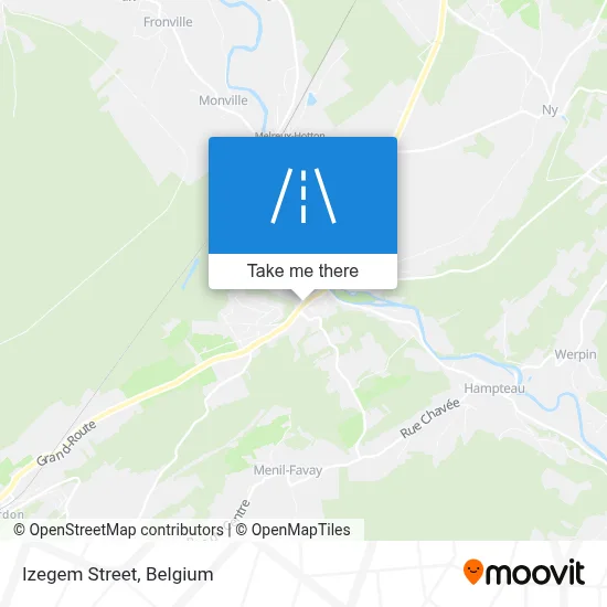 Izegem Street map