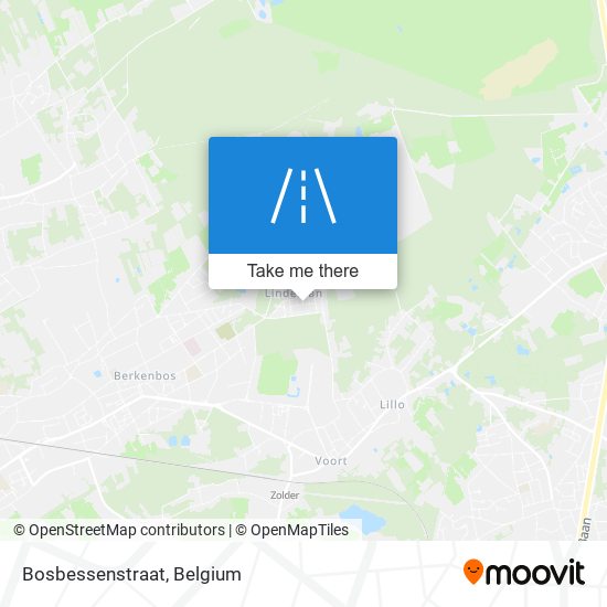 Bosbessenstraat map