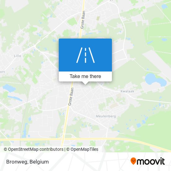Bronweg map