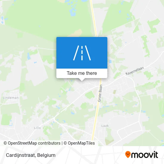 Cardijnstraat map