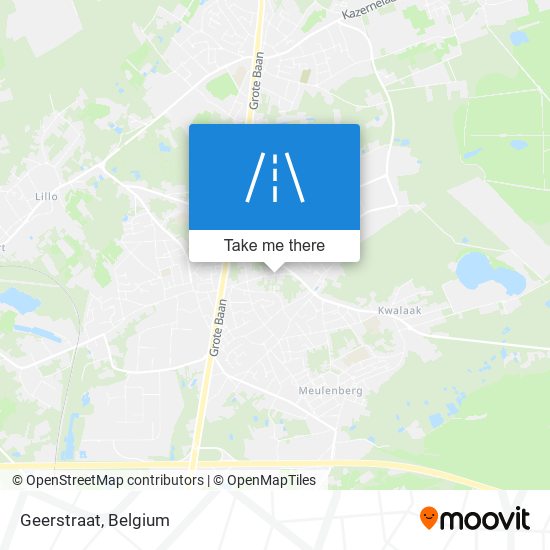 Geerstraat map