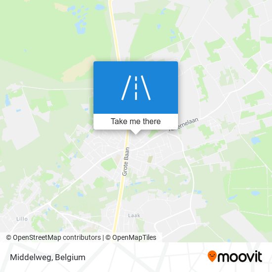 Middelweg map