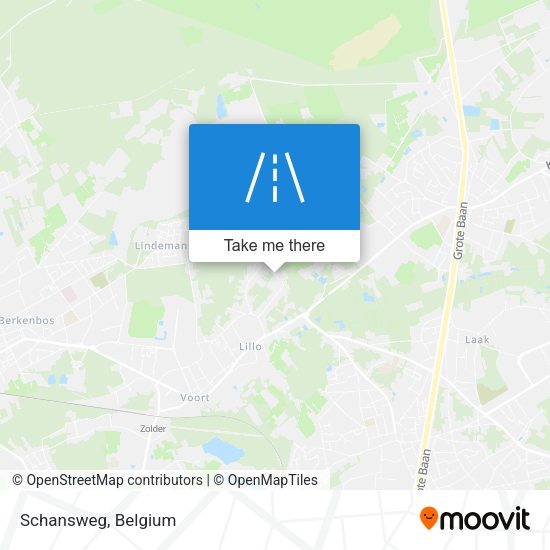 Schansweg map