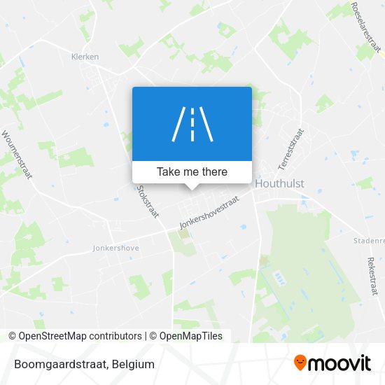 Boomgaardstraat map