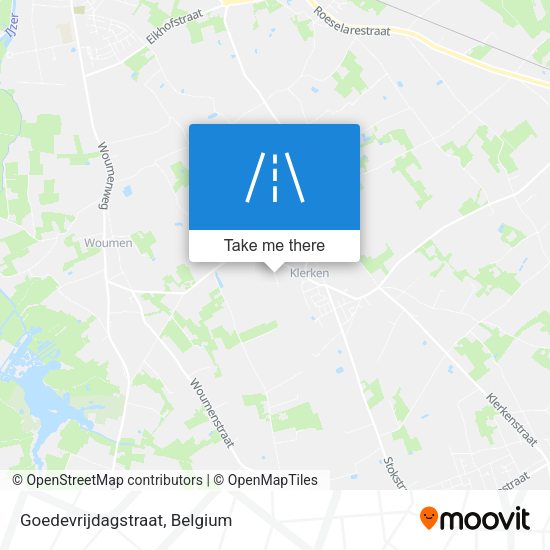 Goedevrijdagstraat map