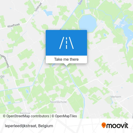 Ieperleedijkstraat map