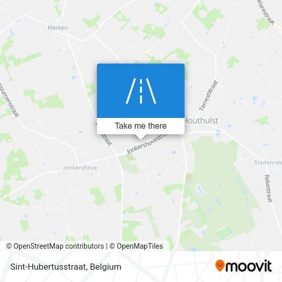 Sint-Hubertusstraat plan