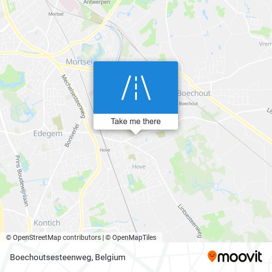 Boechoutsesteenweg plan