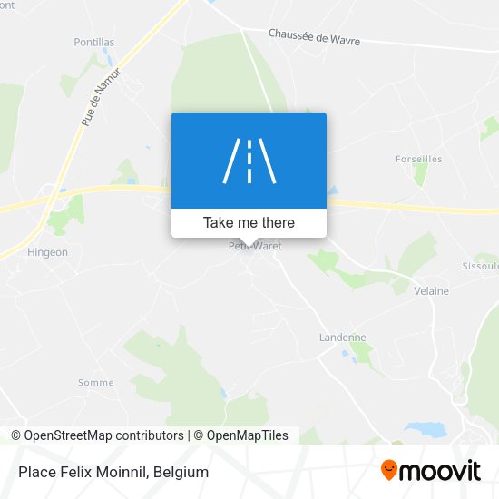 Place Felix Moinnil plan