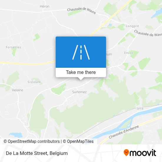 De La Motte Street map