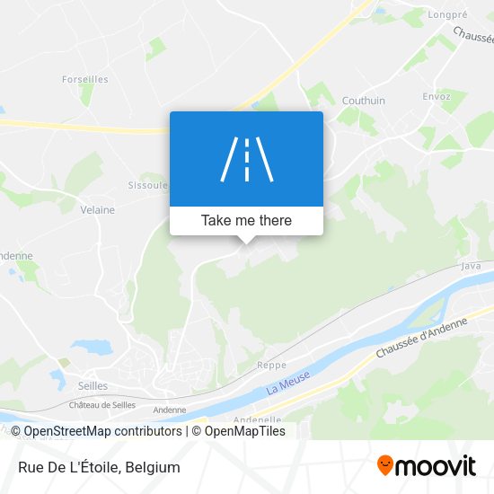 Rue De L'Étoile plan