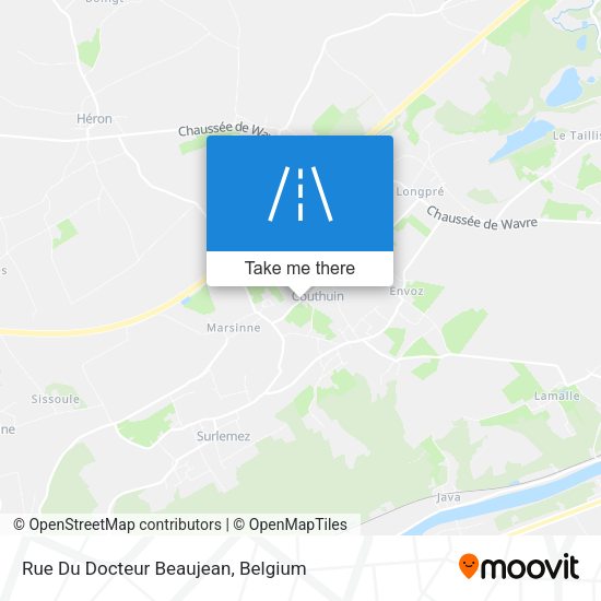 Rue Du Docteur Beaujean map