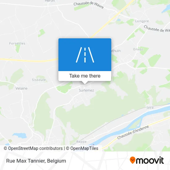 Rue Max Tannier map