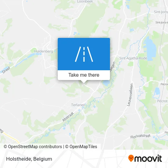 Holstheide map