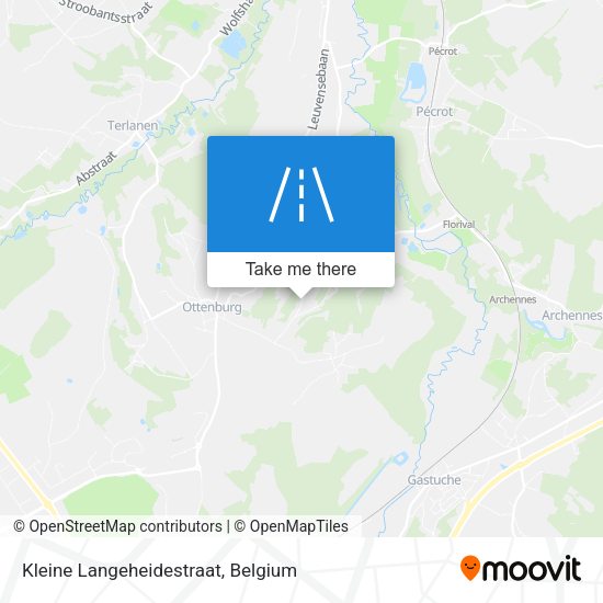 Kleine Langeheidestraat map