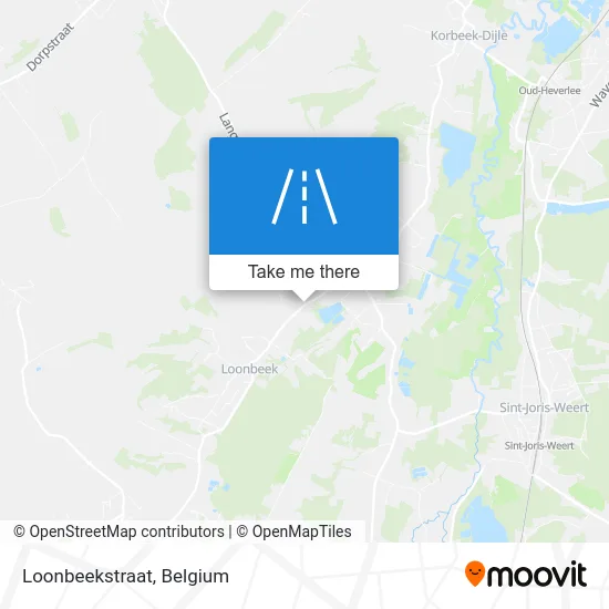 Loonbeek Street map