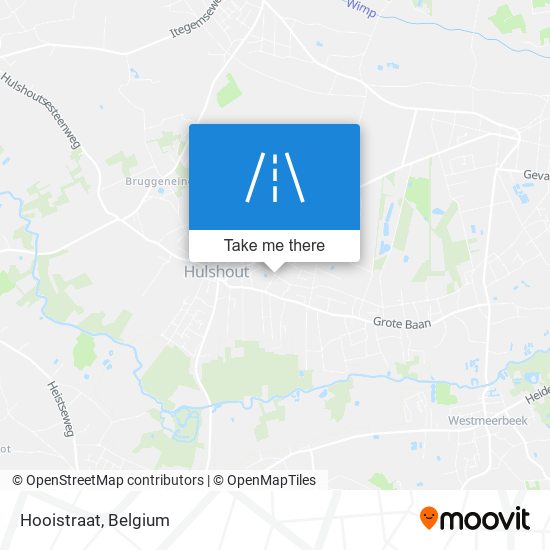 Hooistraat map