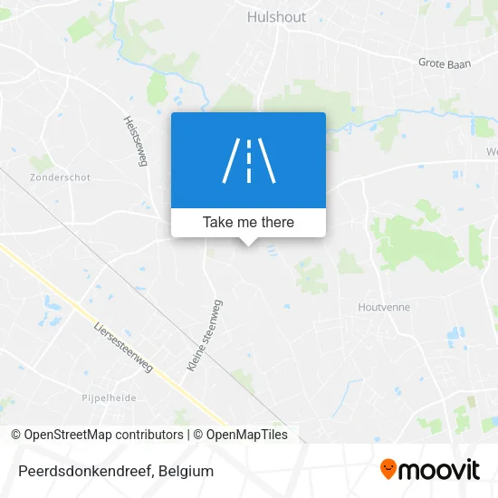 Peerdsdonkendreef map