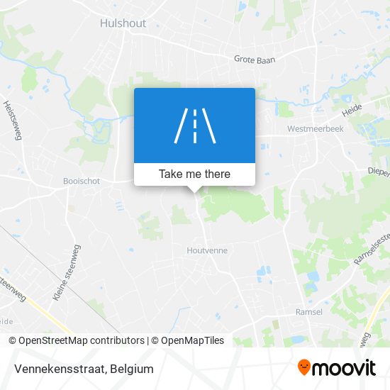 Vennekensstraat map