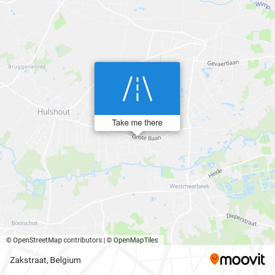 Zakstraat map