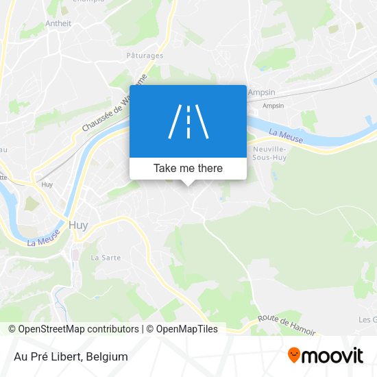 Au Pré Libert plan