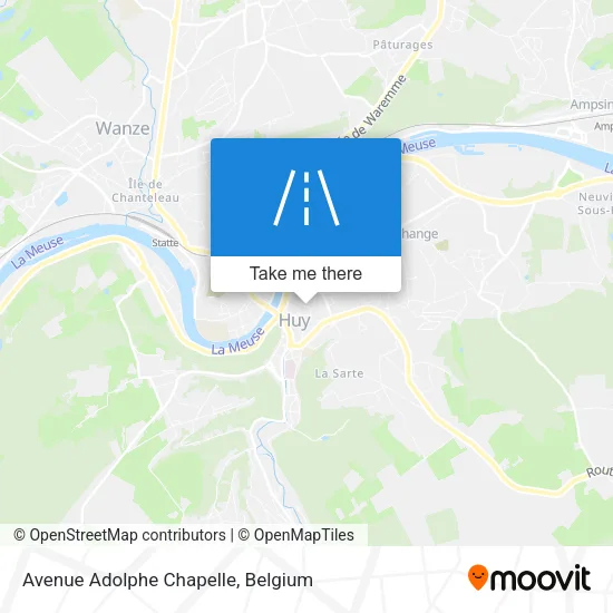 Avenue Adolphe Chapelle map