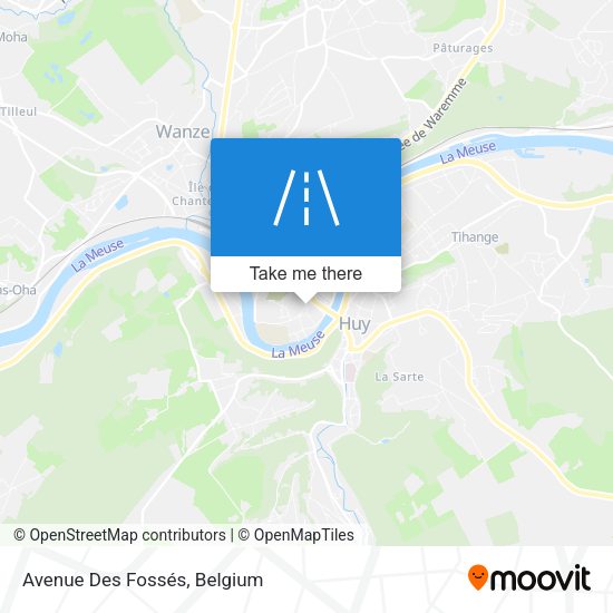 Avenue Des Fossés plan