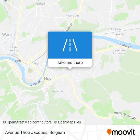 Avenue Théo Jacques plan