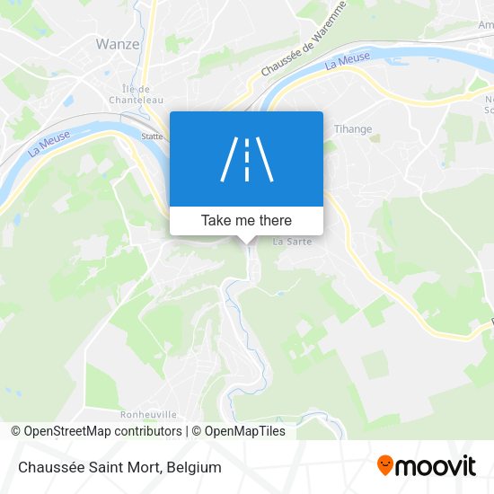 Chaussée Saint Mort plan