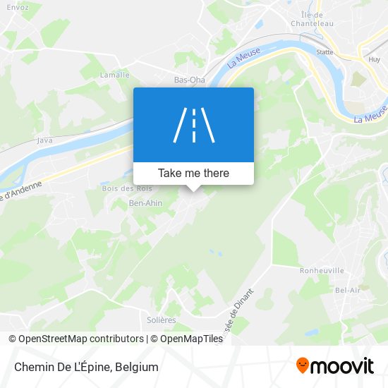 Chemin De L'Épine plan