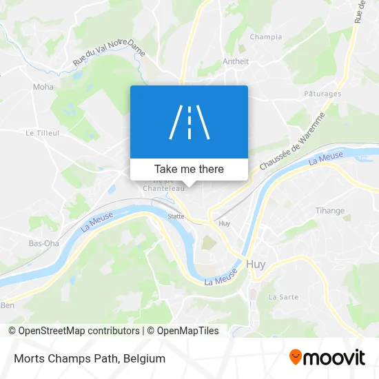 Morts Champs Path map