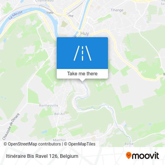 Itinéraire Bis Ravel 126 plan