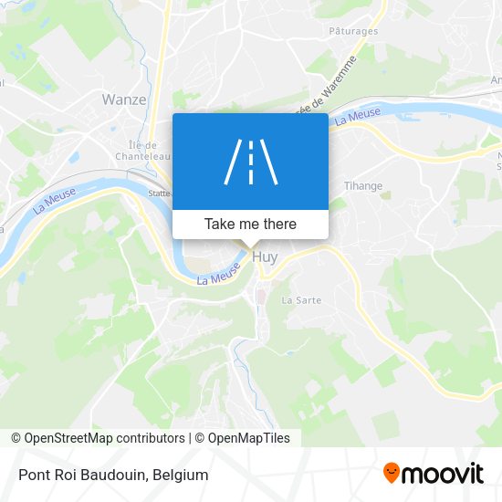 Pont Roi Baudouin plan