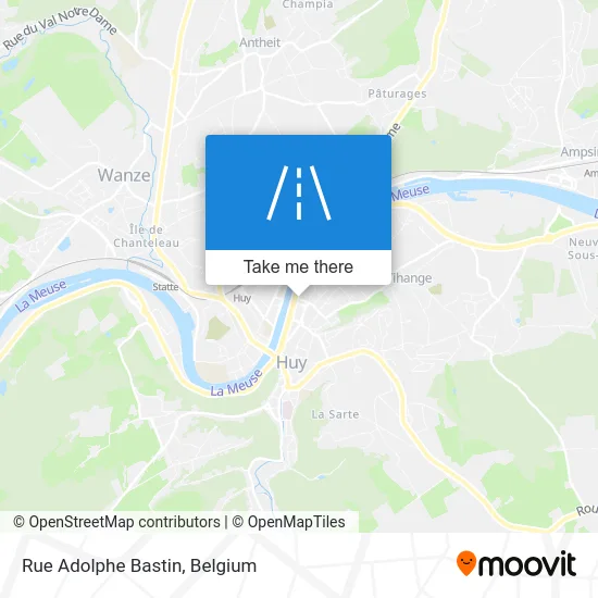 Adolphe Bastin Street map