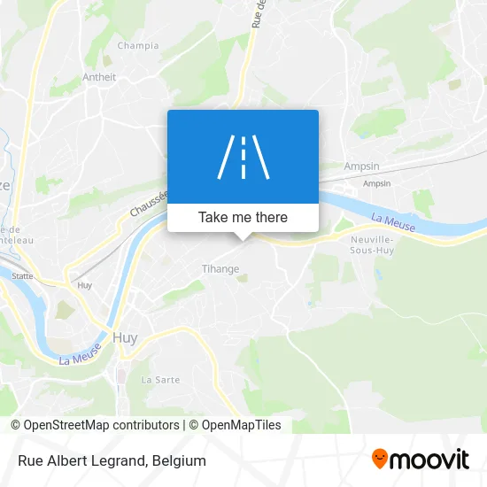 Albert Legrand Street map