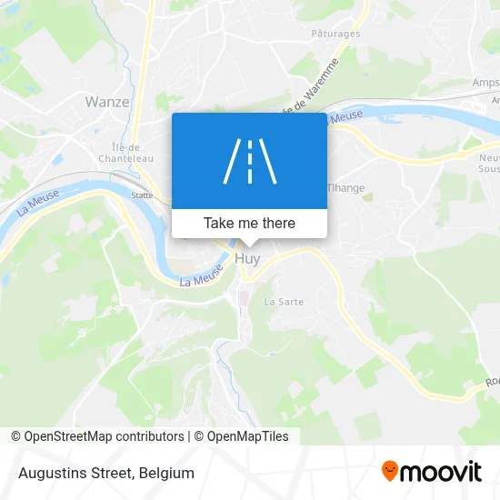 Augustins Street map