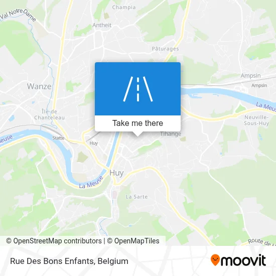Rue Des Bons Enfants map