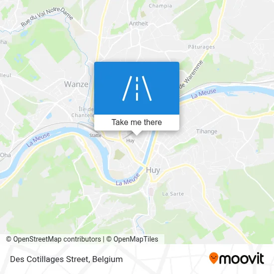 Des Cotillages Street map