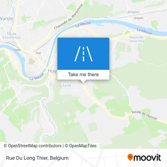 Long Thier Street map