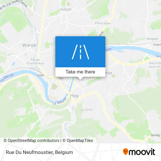 Neufmoustier Street map