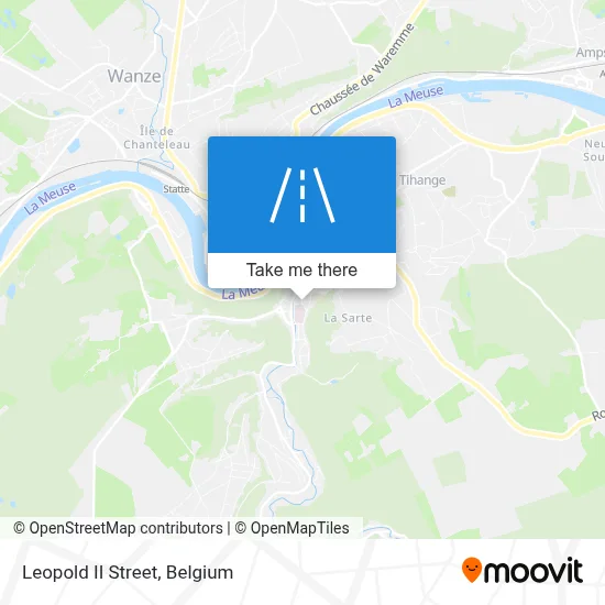 Leopold II Street map