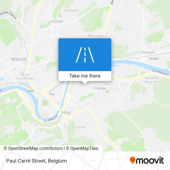 Paul Carré Street map