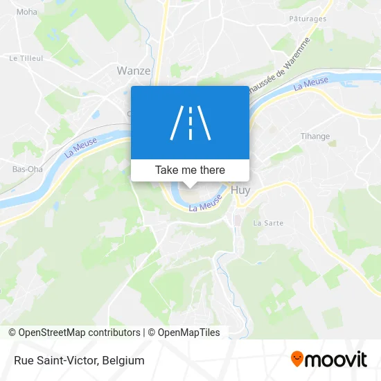 Saint Victor Street map